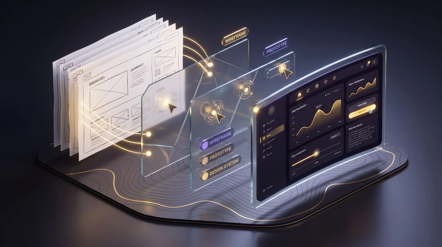 UI/UX Design & Design Systems service illustration
